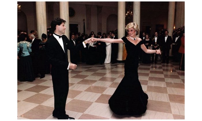 Lady Diana and John Travolta 